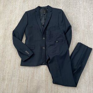 FLAWED H&M Blue Slim Fit Suit Set